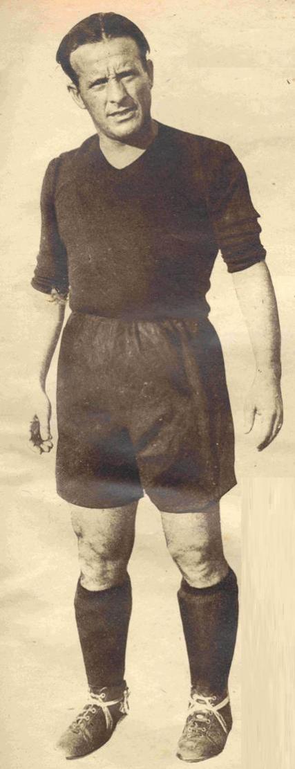 Ο Mario Magnozzi με τη φανέλα της Unione Sportiva Livorno σε ηλικία 27 ετών